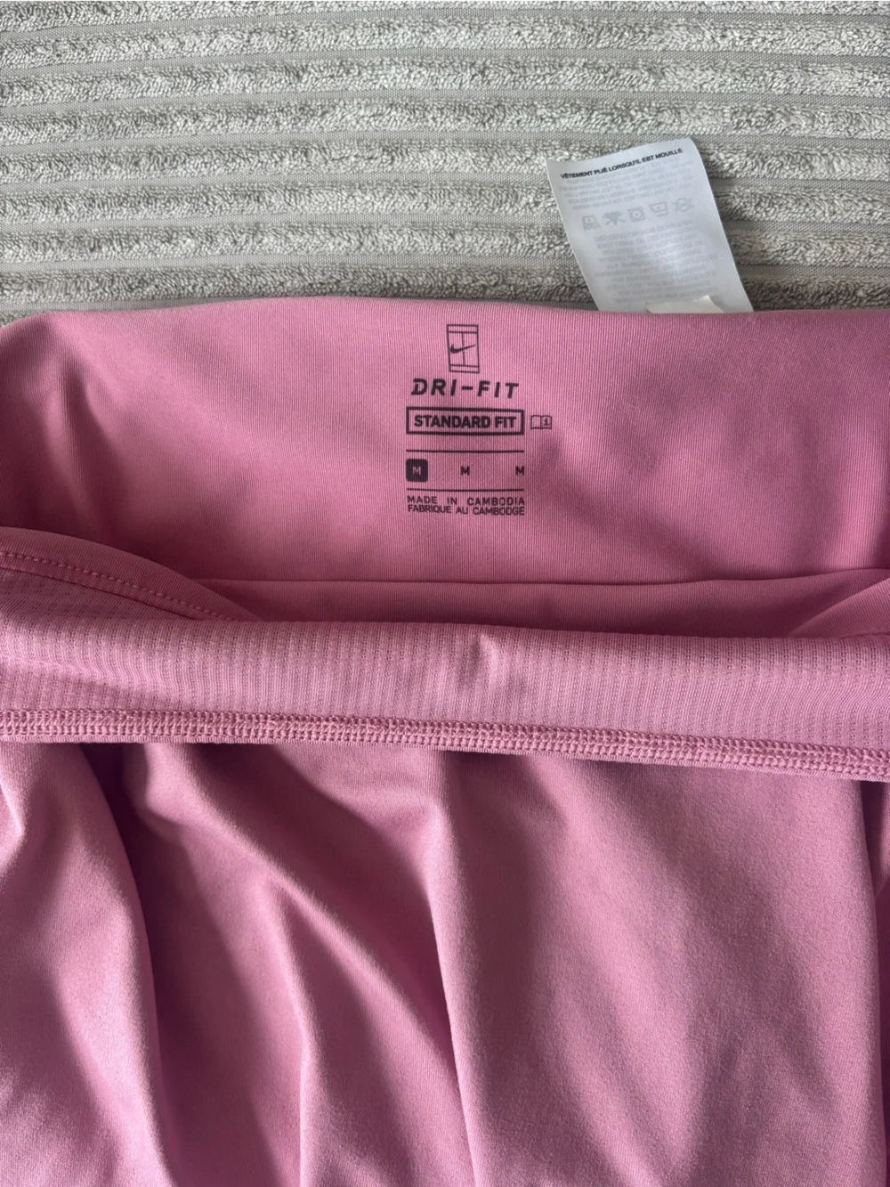Nike Pink Athletic Skirt with Inner Brief - Picture 3 of 3